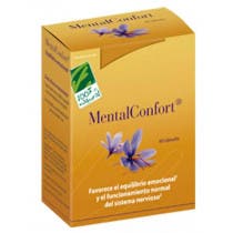 100 Natural Mental Confort 60 Capsulas Vegetales