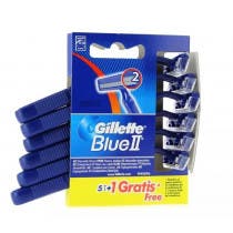 Maquinilla Gillette Blue II Fija 6 unidades