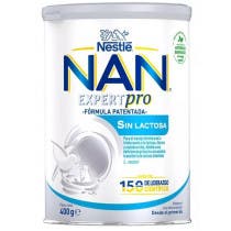 Nestle Nan Experto Pro Sin Lactosa 400 Gramos Leches Especiales