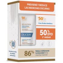 Pack Duplo Ducray Melascreen Crema Ligera SPF50 40ml