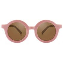 Grech Co Gafas de Sol Flexibles Polarizadas Round Blush Bloom 18m-8 anos