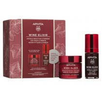 Apivita Wine Elixir Crema Textura Rica 50ml Serum 30ml