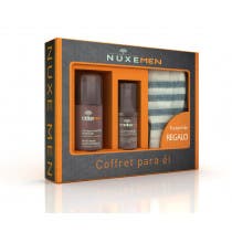 Nuxe Men Coffret Gel Hidratante 50 ml Contorno de Ojos 15 ml Foulard de Regalo