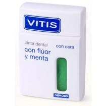 Vitis Cinta Dental con Fluor y Menta 50m