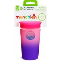 Munchkin Vaso Antigoteo Miracle 360. Termosensible 12m 266 ml Rosa