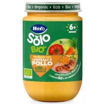 Hero Solo Verduras de la Huerta con Pollo y Arroz 190g