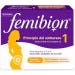 Femibion 1 Primer Trimestre de Embarazo, Semanas 1-12, Acido Folico Plus y Vitaminas 28 Comprimidos