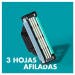 Gillette Mach3 Maquinilla 2 Recambios Gel de Afeitado 75 ml