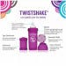 Twistshake Biberon Anticolico 260ml Blanco